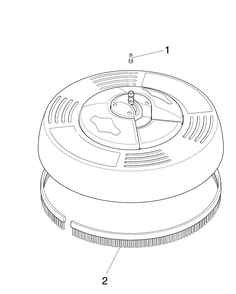 Surface Cleaner (6328-00) Diagram and Parts List for 6328-00  Briggs and Stratton Pressure Washer